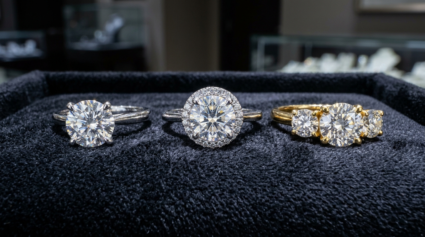 Engagement Rings in Calgary — Lab Grown Diamonds, Natural Diamonds & Custom Designs at VJ Jewellers Ltd. / VJ Jewellers