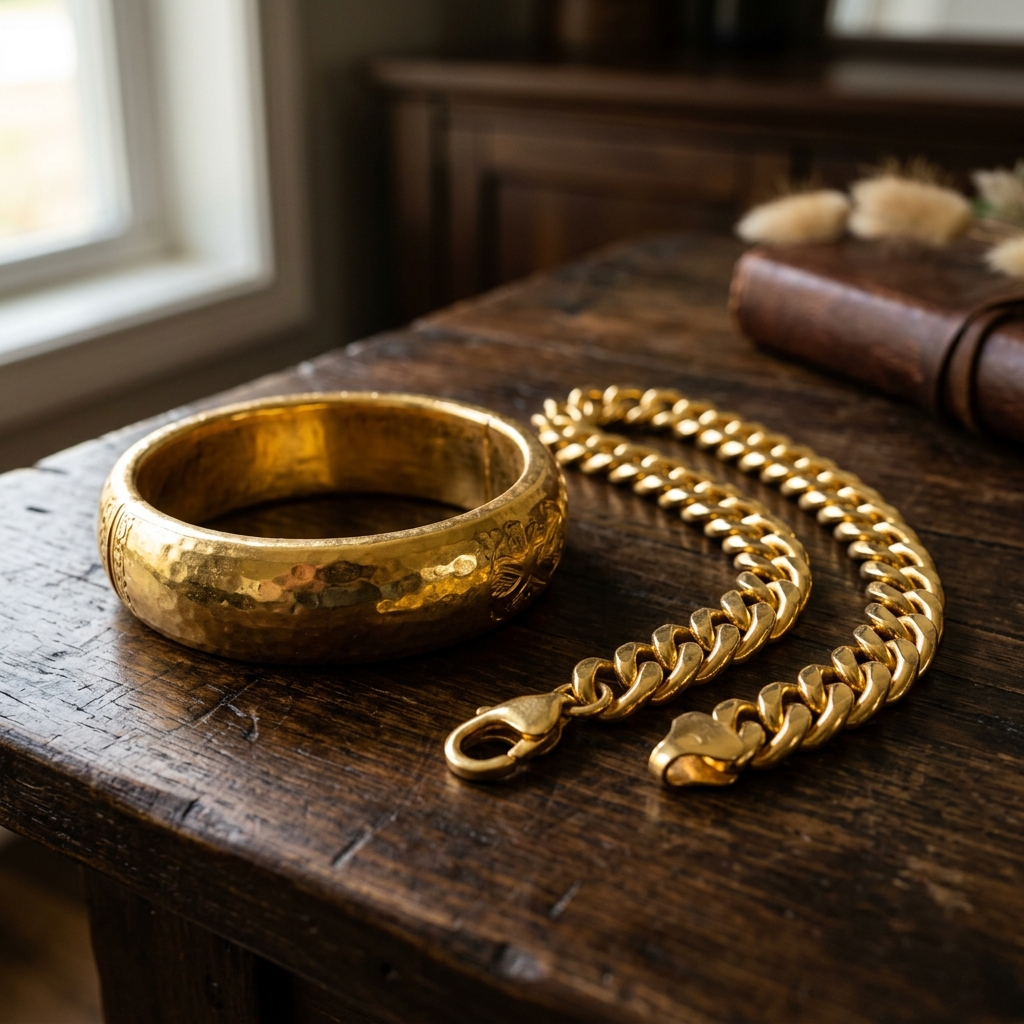 Men's Gold Jewellery Kadas Chains Calgary