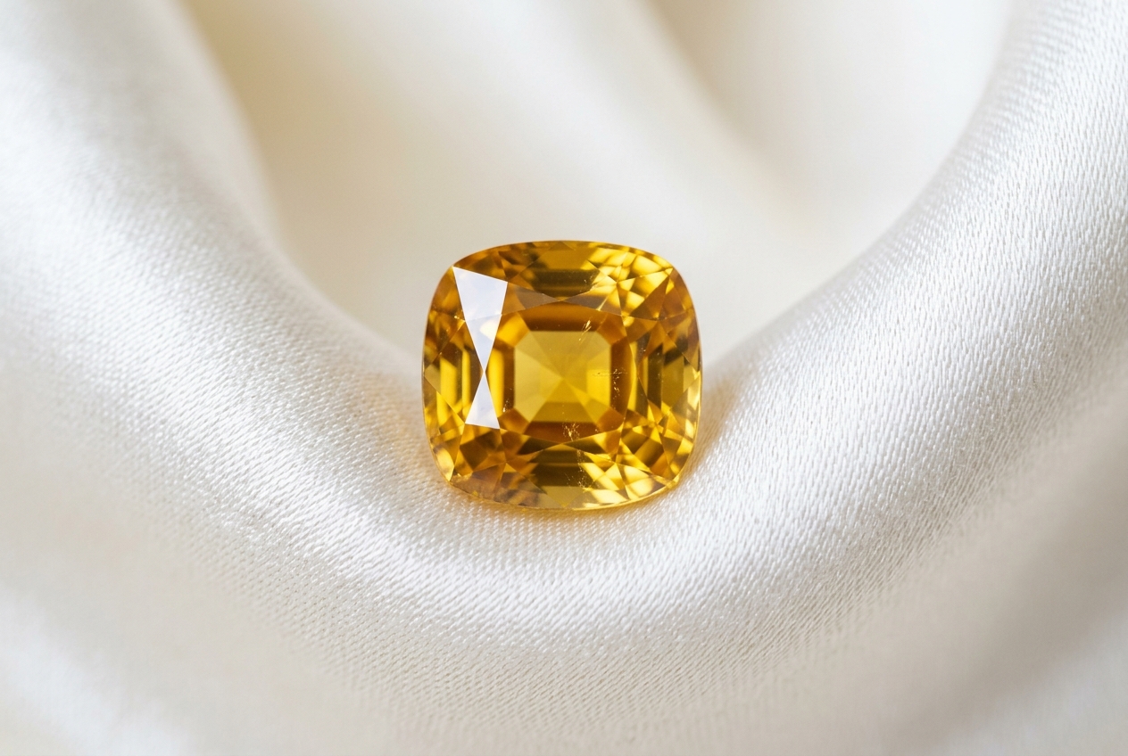Natural Ceylon Yellow Sapphire Gemstone Guide