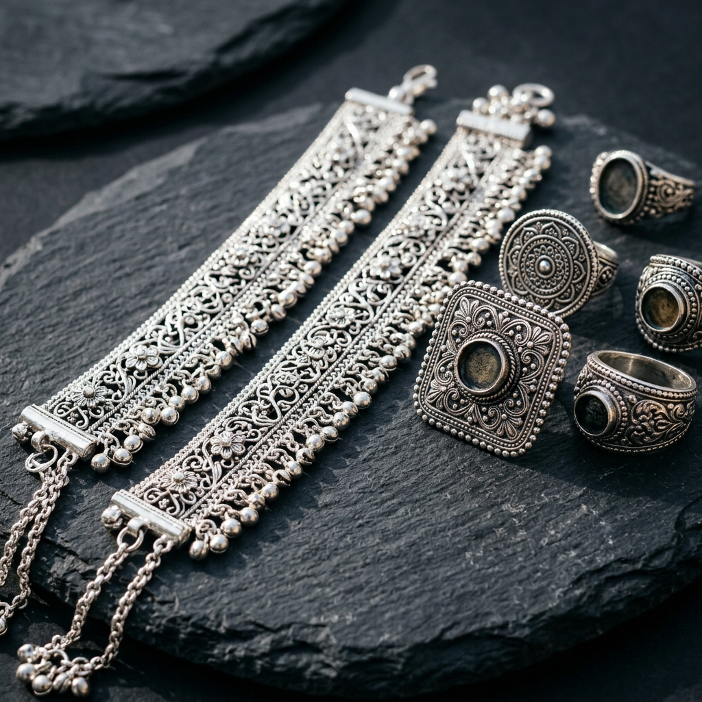Silver Jewellery Payal Calgary